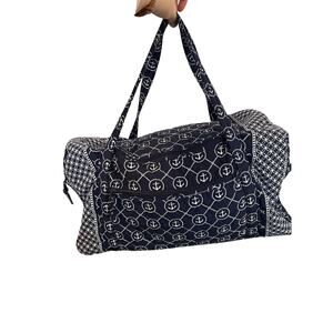 Navy Blue Nautical Weekend Bag